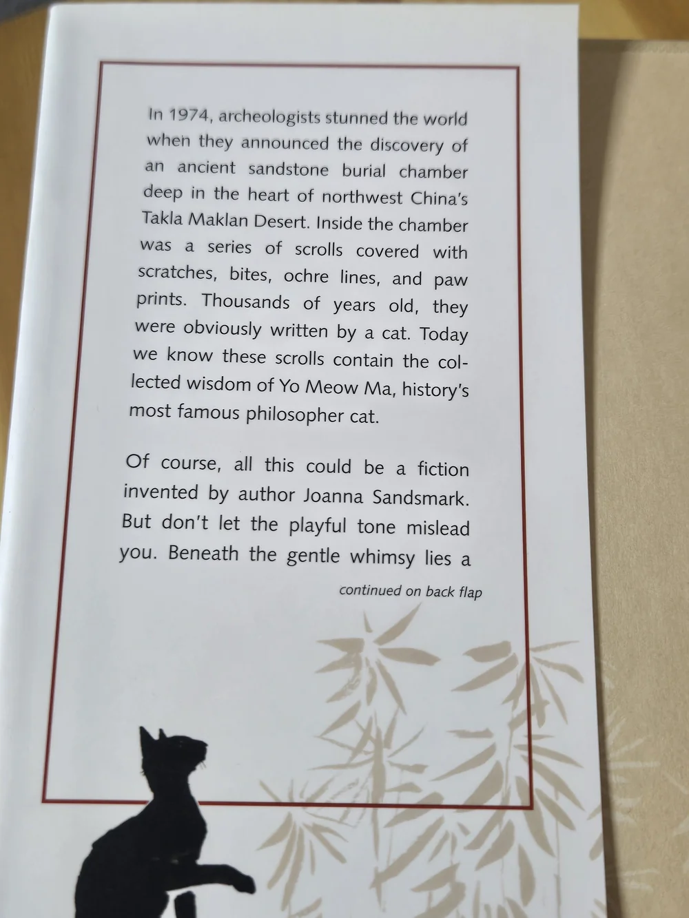 Cat Gift Set Folk Art Copper Plate And Spiritual Cat Wisdom Book